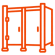 Shower Partitions Icon